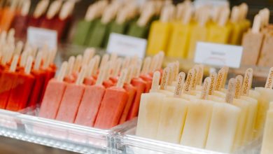 yellow and red plastic pack